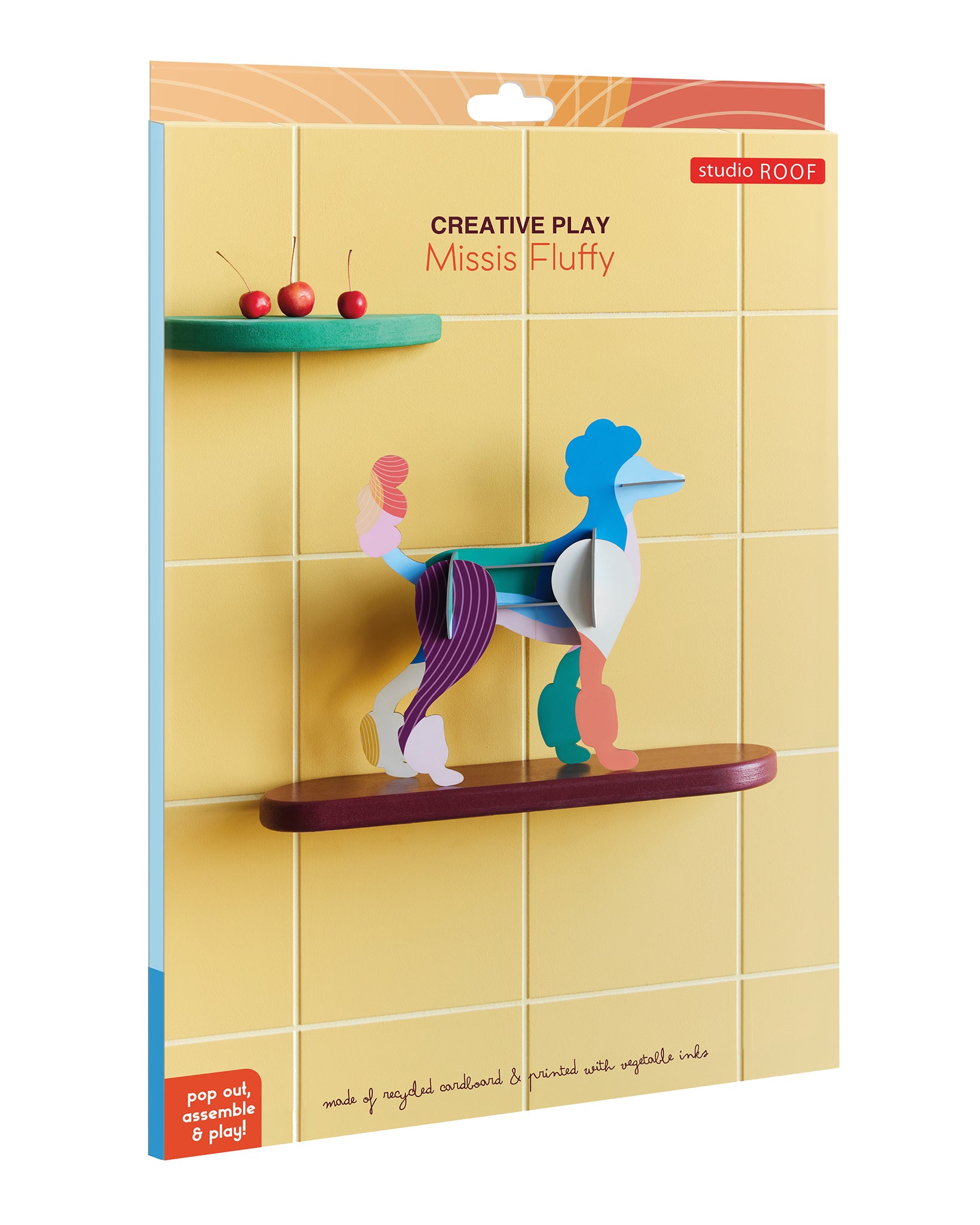 Studio Roof Missis Fluffy Poodle Cardboard Model – Babipur