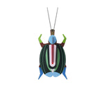 Studio Roof Green Fig Beetle pictured on a plain background