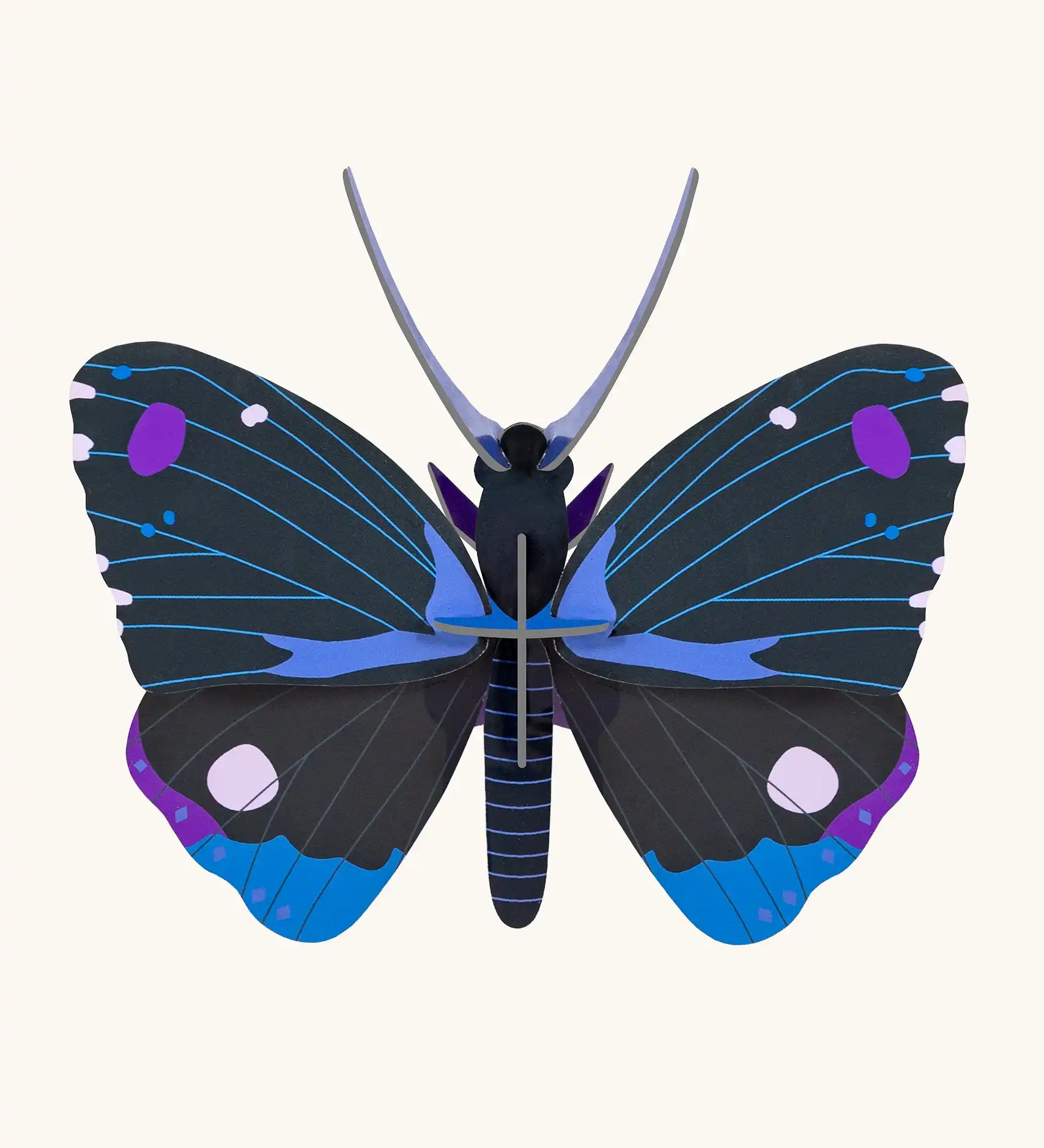 Studio Roof Insect Blue Diadem Butterfly craft kit decoration. 