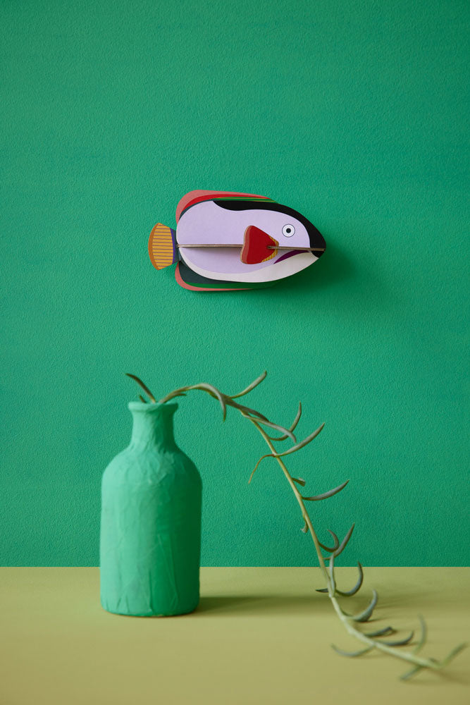 Studio Roof Sea Creatures - King Angelfish Cardboard Model – Babipur