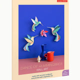 Studio Roof Dance of Hummingbirds Paradise Bird Set wall art kit in it's packaging.