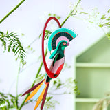 Studio Roof Pop Out Card, Paradise Birds Swinging Gili