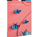The Studio Roof Peacock Butterflies Cardboard Model - 3 Pack