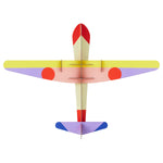 Studio Roof card craft Piper Plane on a white background