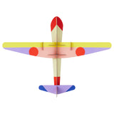 Studio Roof card craft Piper Plane on a white background
