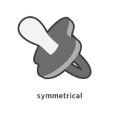 Hevea CLASSIC Soother Symmetrical Duck 3-36 months