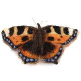 The Makerss - Small Tortoiseshell Butterfly Needle Felt Kit