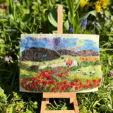 grassy fields