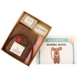 The Makerss - Small Reading Mouse Needle Felt Kit