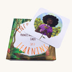 The Phive Enchanting Learning Phonics & Storytelling Cards - Set 3 pictured with on open box on a plain background