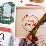 The Phive Enchanting Learning Phonics & Storytelling Cards - Set 1 card laid out with the box on top