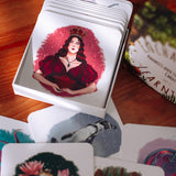 The Phive Enchanting Learning Phonics & Storytelling Cards - Set 1 card laid out on a table with some in a box