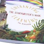 Close up of the cover on the The Phive Enchanting Learning Storywriter's Book - The Kingdom