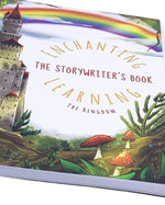 Close up of the cover on the The Phive Enchanting Learning Storywriter's Book - The Kingdom