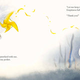 Pages of the Through the Forest childrens book by Yijing Li