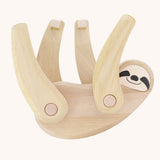 Tobe wooden Sloth toy figure with movable limbs. These heirloom quality toys by Tobe are part of the Bajo family which have a wide range of wooden toys available here at Babipur. 