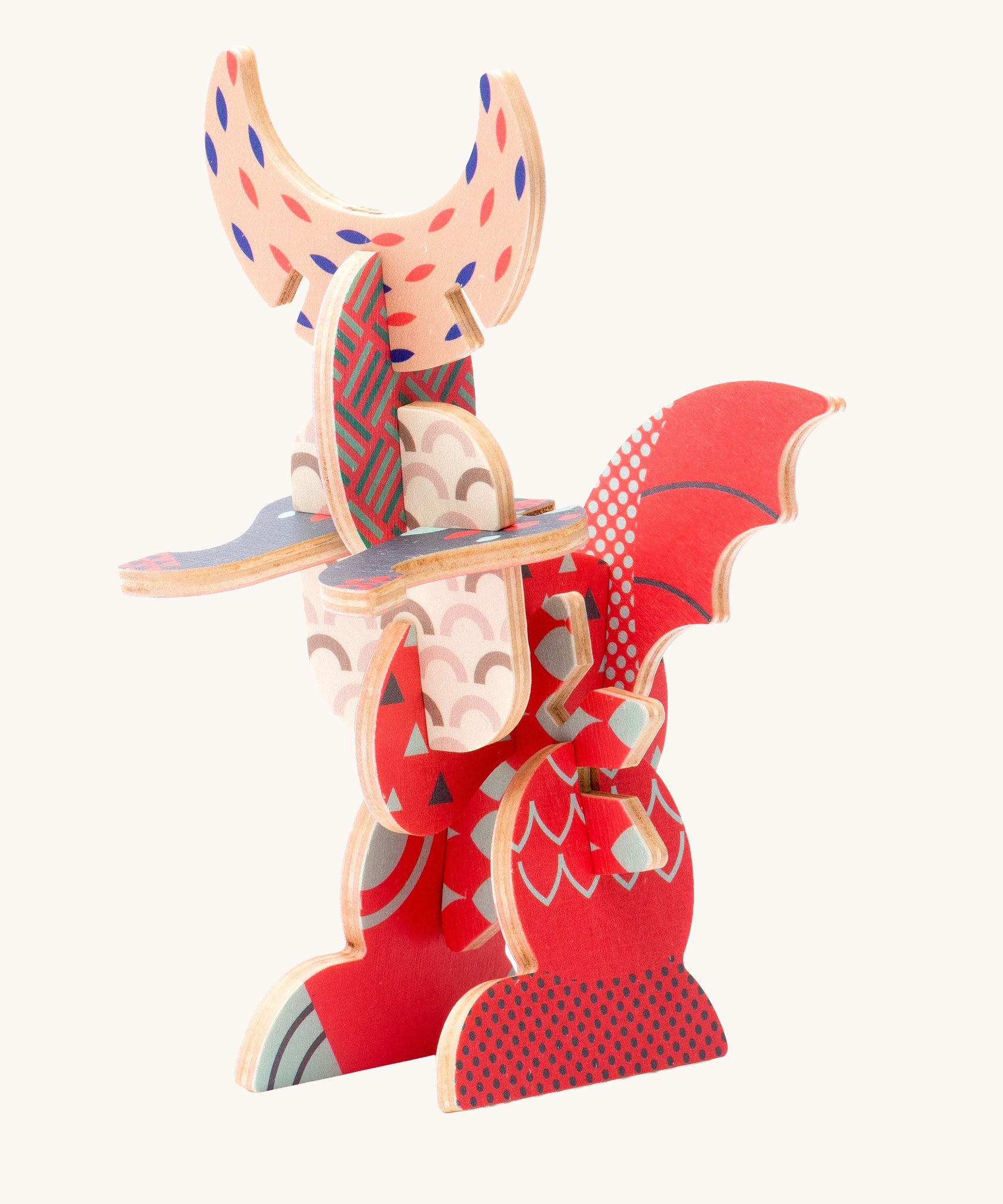 Tobe Dragon Fantasy Animals Puzzle. Tobe is part of the Bajo family, These heirloom quality toys by Bajo are part of a wide range of wooden toys available here at Babipur. 