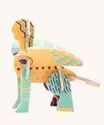 Tobe Sphinx Fantasy Animals wooden toy Puzzle. Tobe is part of the Bajo family. These heirloom quality toys by Bajo are part of a wide range of wooden toys available here at Babipur. 