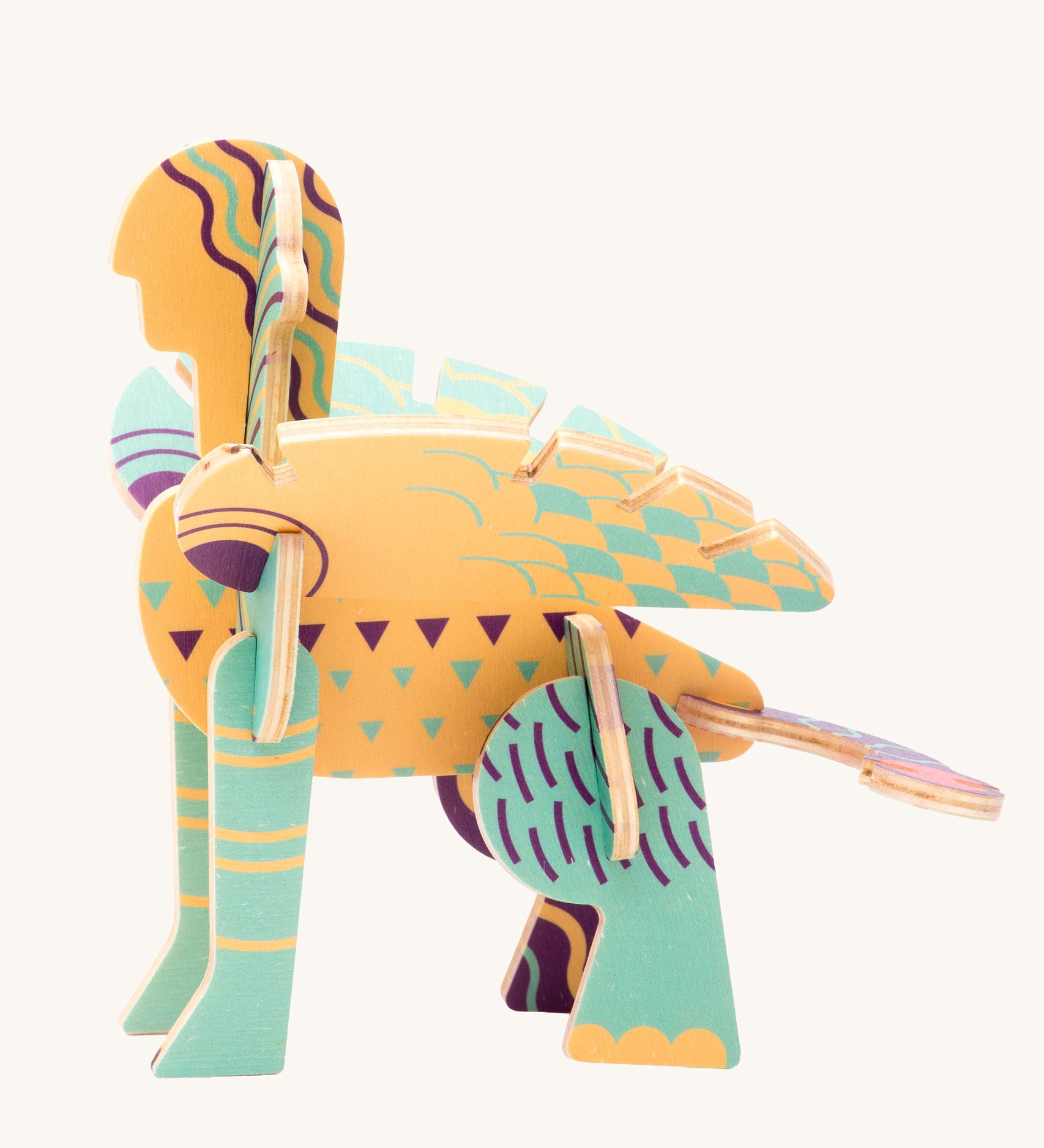 Tobe Sphinx Fantasy Animals wooden toy Puzzle. Tobe is part of the Bajo family. These heirloom quality toys by Bajo are part of a wide range of wooden toys available here at Babipur. 