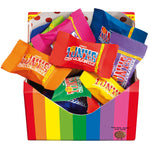 An open box of Tony's Chocolonely Tiny Tony's Gift Box