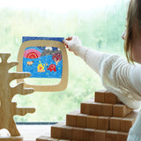 silhouette window lamp