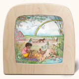 The Toverlux Edulux 'Spring' silhouette from the 'Through the Seasons' educational light set