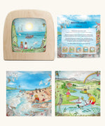 Toverlux Edulux Water Cycles Set, including 5 silhouettes for the Magic Lamp and an information book by Stephanie Green Wilded Family.