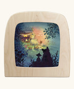 Toverlux silhouette featuring the Barn Party artwork by Daniela Drescher. 