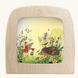 Toverlux silhouette featuring the hedgehog artwork by Daniela Drescher. 