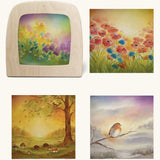 Toverlux Magic Lamp Starter Set – Wooden Light-Up Art Lamp with 4 Magic Silhouettes featuring artwork by Baukje Exler. 