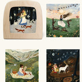 toverlux started packs displayed showing a toverlux lamp and 4 slides that come with it