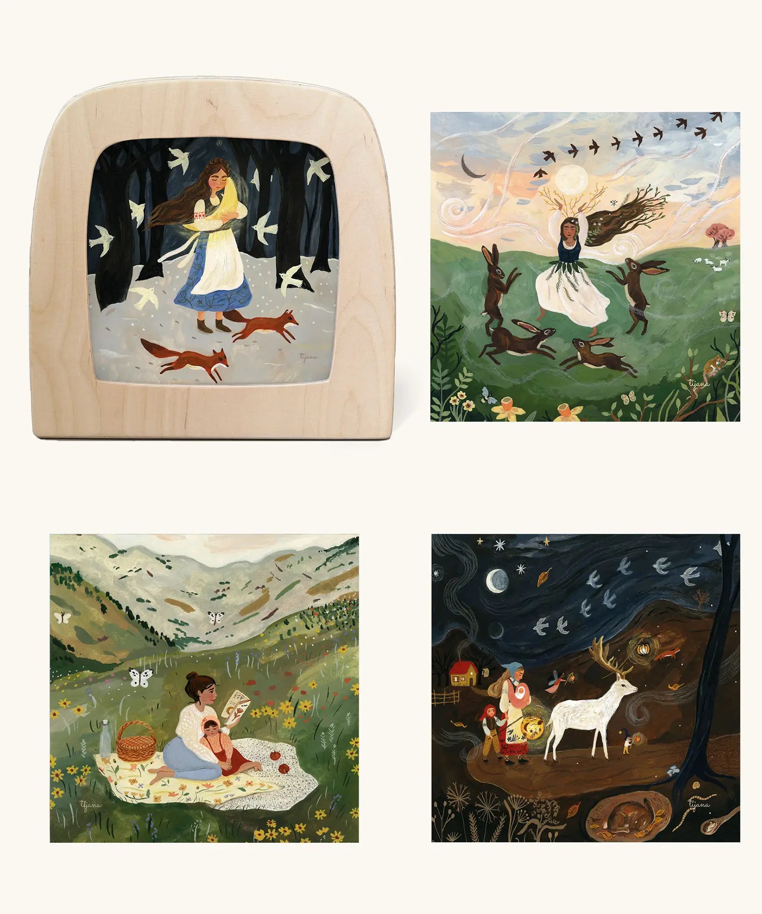 toverlux started packs displayed showing a toverlux lamp and 4 slides that come with it