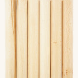 Triclimb wooden Miri stick features 6 natural and unpainted sticks that fit on the Triclimb wooden Miri slide.