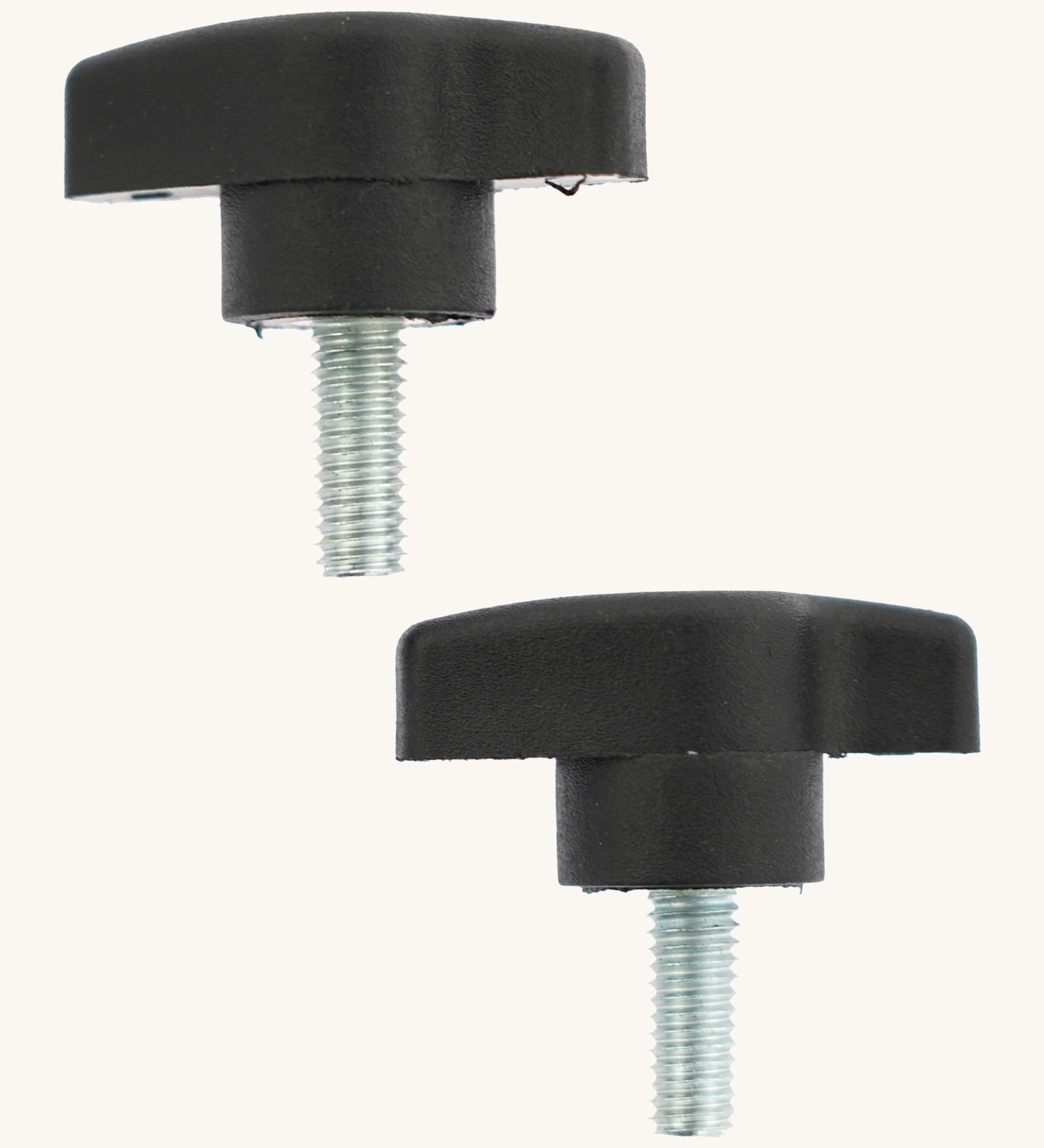 A pack of 2 Triclimb thumbscrews available at Babipur. Additional thumbscrews to attach a Triclimb wheel, arben and a twr.
