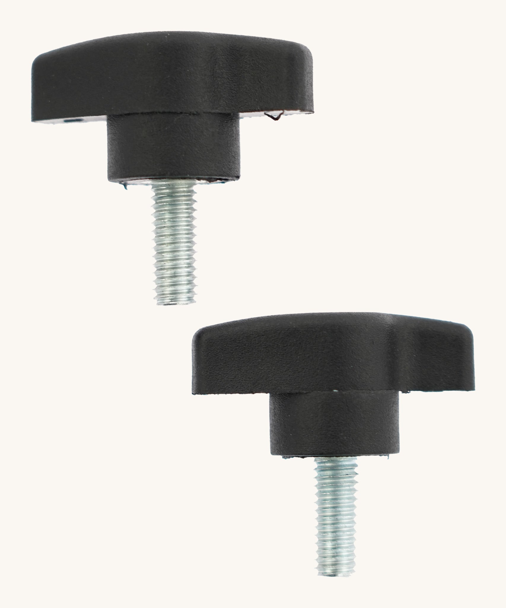 A pack of 2 Triclimb thumbscrews available at Babipur. Additional thumbscrews to attach a Triclimb wheel, arben and a twr.