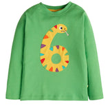 Celebrate a special birthday with this Frugi Magic Number 6 top