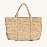 the Turtle Bags Fair Trade and hand woven jute basket with handles