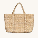 the Turtle Bags Fair Trade and hand woven jute basket with handles