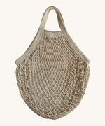 The Turtle Bags organic, fair trade cotton string grocery shopping reusable bag in natural