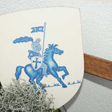 The shield from the Vah Albert Blue Mini Wooden Shield & Sword Set