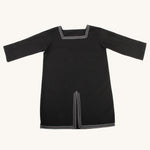 Vah Black Aragon child's Tunic for dressing up on a plain background.