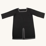 Vah Black Aragon child's Tunic for dressing up on a plain background.