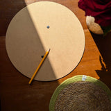 VAH Round DIY Wooden Shield