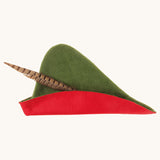Vah Robin Hood Kids Dress-Up Hat on a plain background.