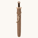Vah Viking Wooden Sword Set with Felt Sheath 65cm pictured on a plain background