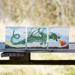 VAH Wooden Dragon Target Trio for use with VAH Safety Arrows.