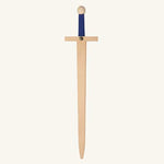 Vah Blue Lancelot Wooden Sword 60cm pictured on a plain background