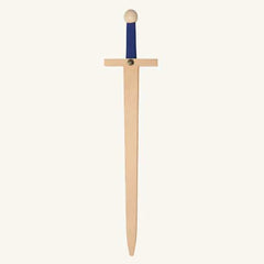 Vah Blue Lancelot Wooden Sword 60cm pictured on a plain background