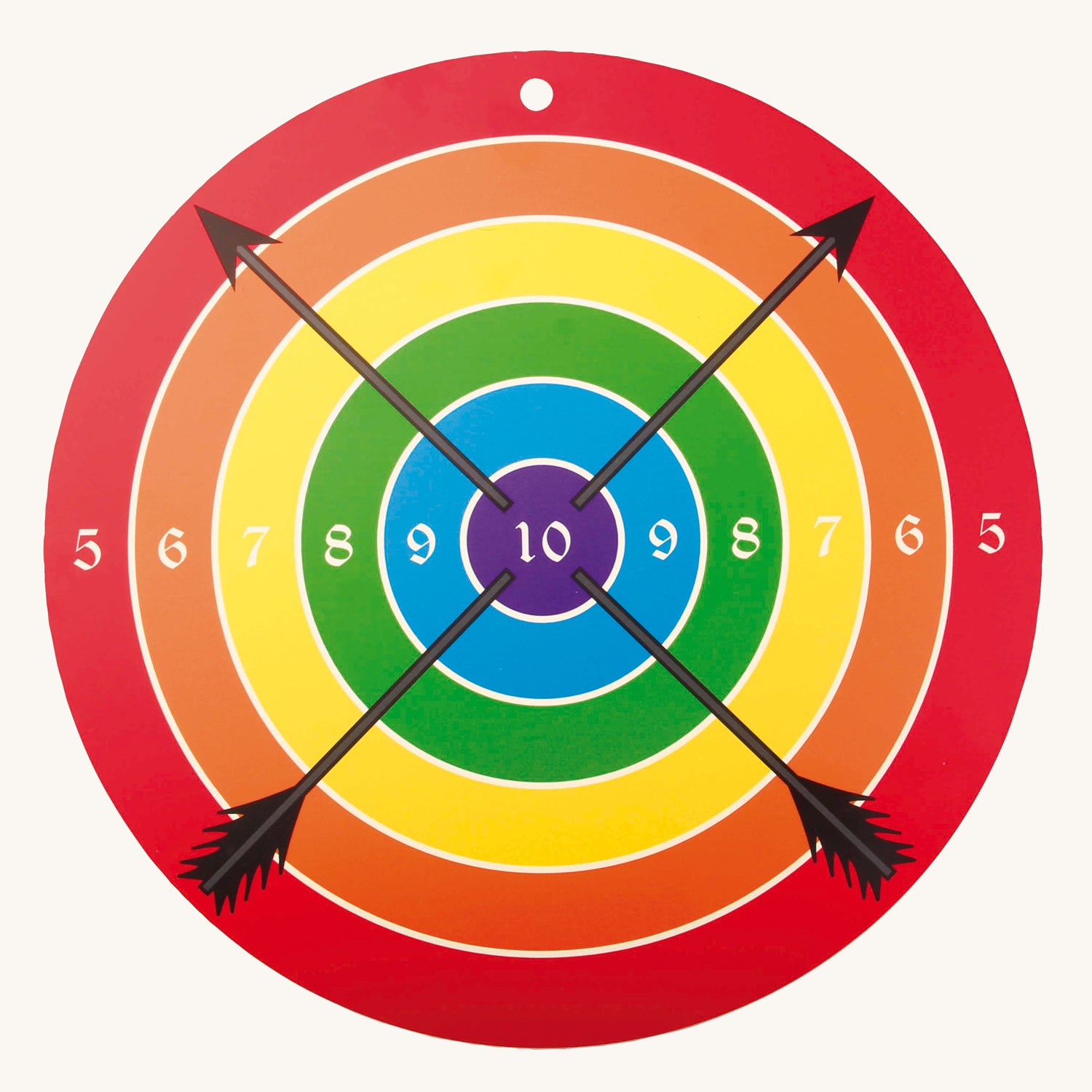 Safe Direction Target Vah Round Wooden Target for Suction Safety Arrows – Babipur