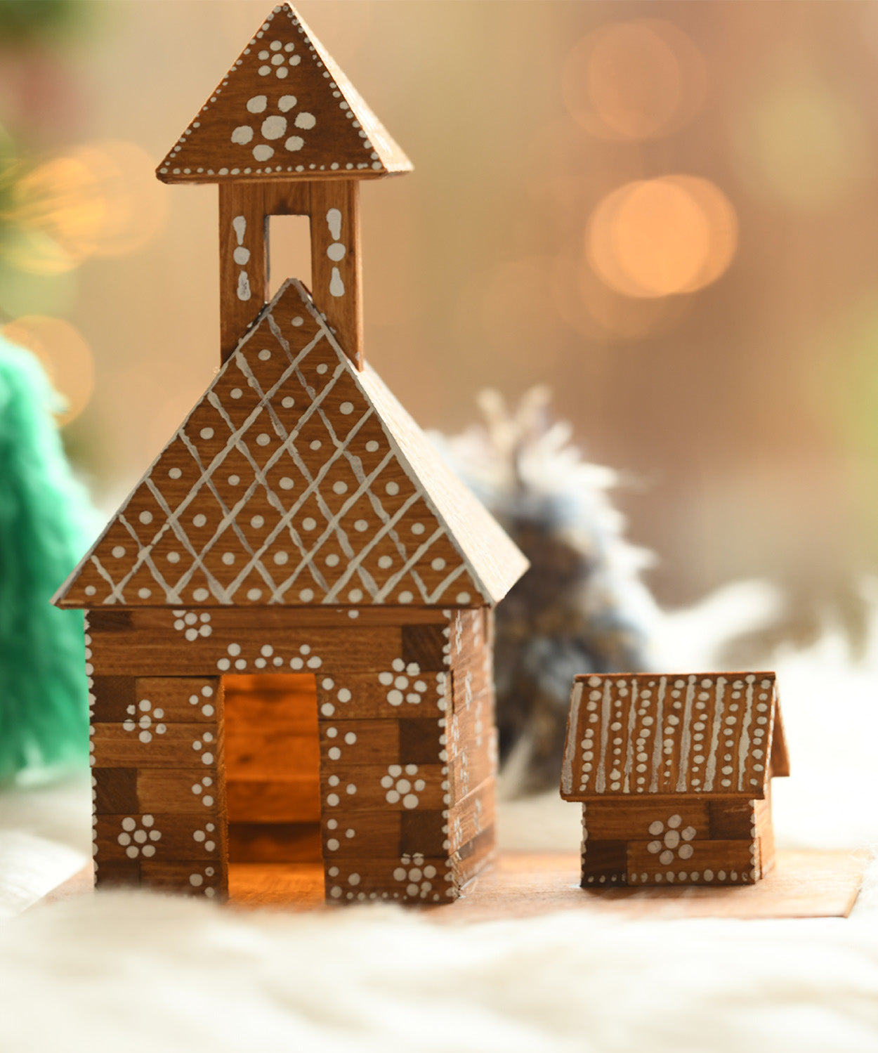 A beautifully decorated WALACHIA Bell Tower